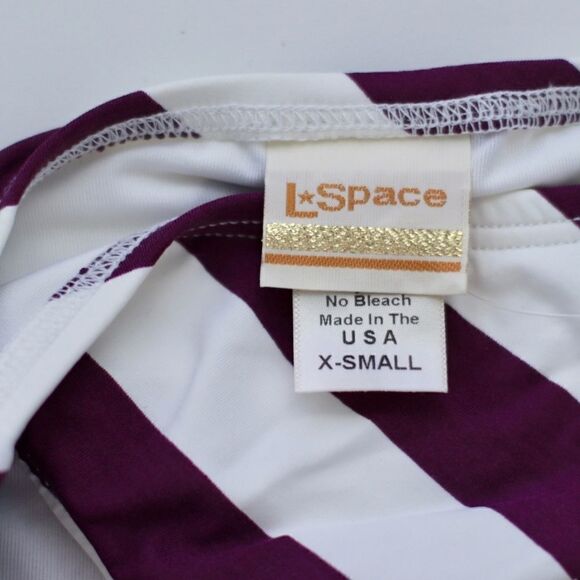 𝅺lspace purple and white Bikini Bottom - Picture 5 of 8